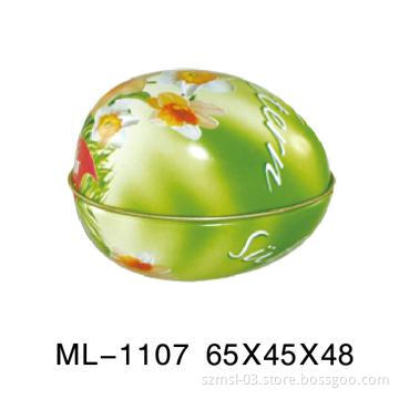 ball shaped tin box, metal box, gift box, candy box